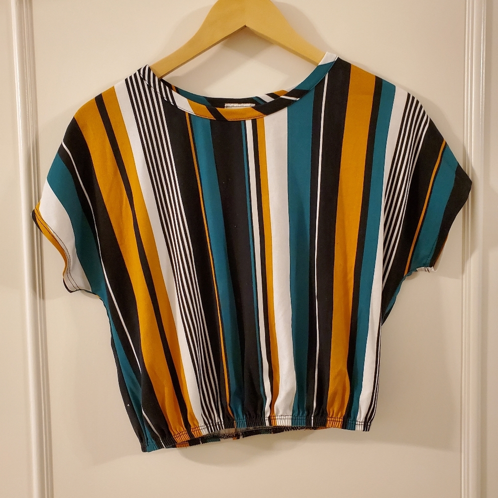 Striped Multicolor Women's Top